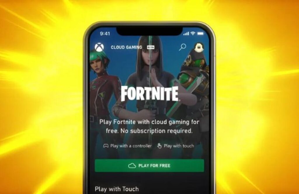 how to play fortnite on mobile iphone